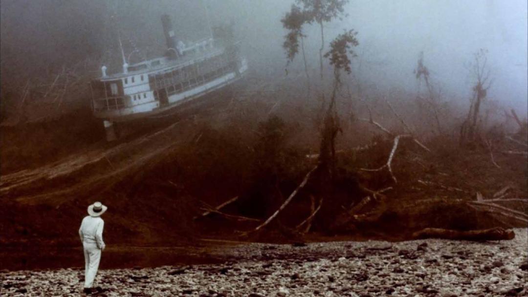 صحنه‌ای از فیلم «فیتزکارالدو» (Fitzcarraldo)