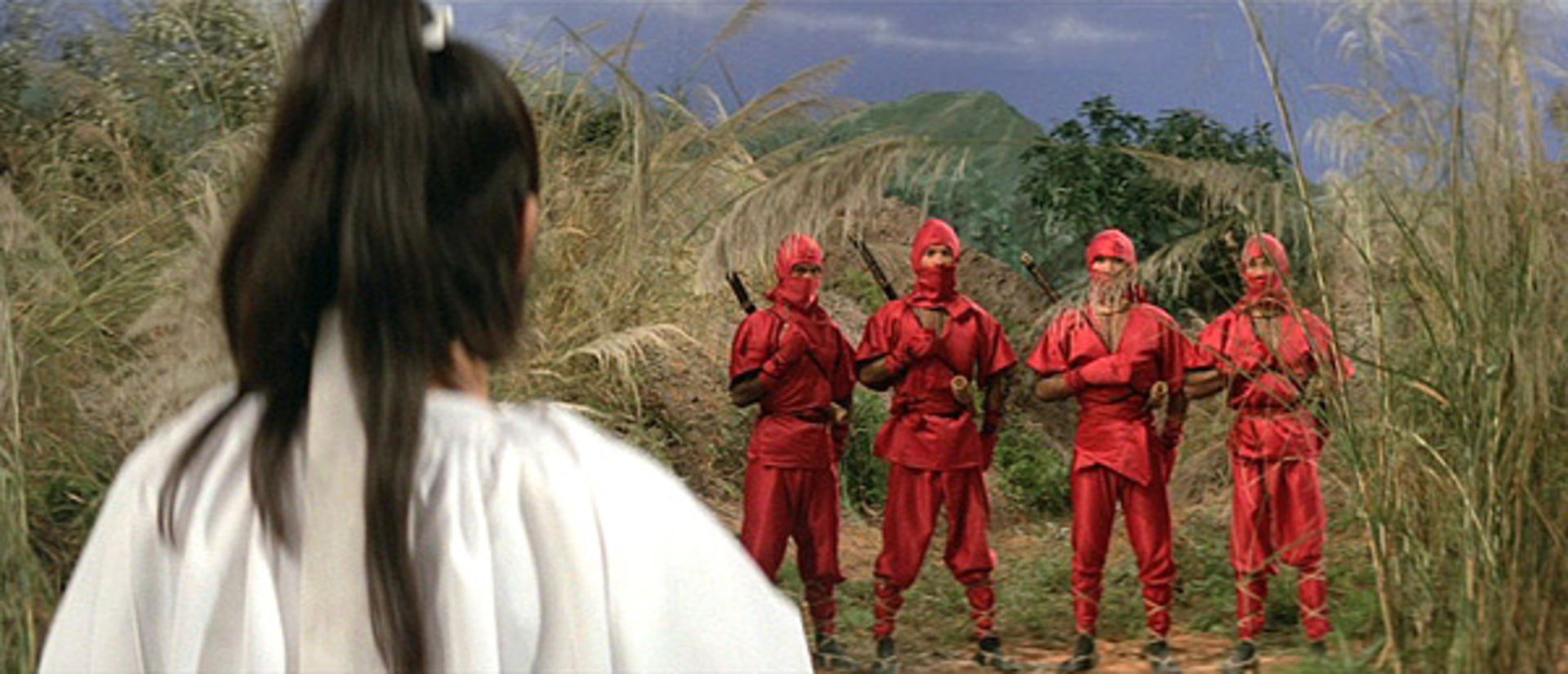 نمایی از فیلم رزمی Five Element Ninjas محصول 1982