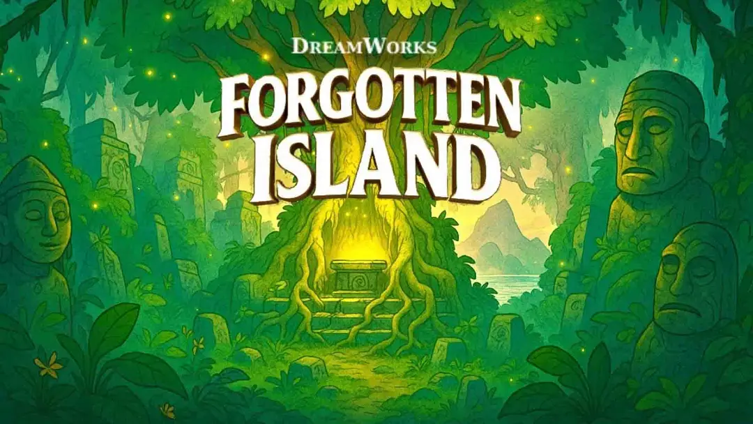 پوستر انیمیشن Forgotten Island از دریم ورکس