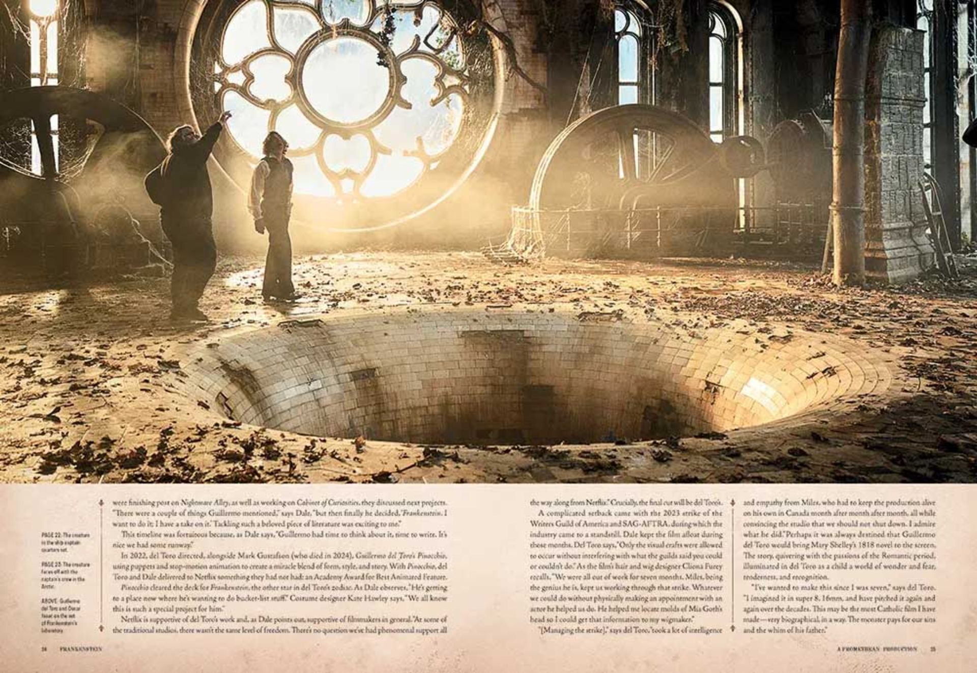 کتاب «هنر و ساخت فرانکنشتاین» گیرمو دل‌تورو منتشر می‌شود | انتشار اولین تصاویر کتاب