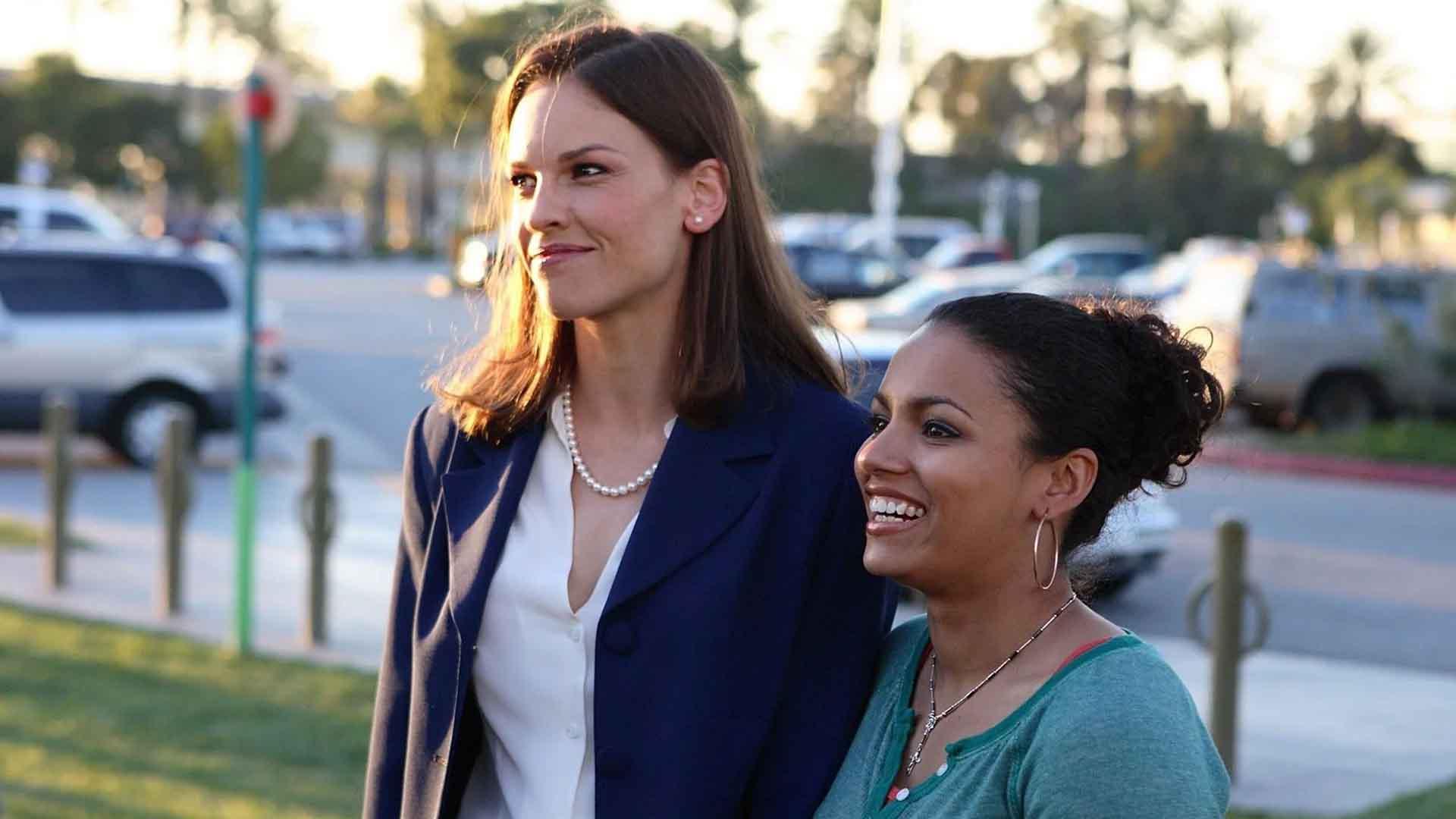 دو بازیگر اصلی فیلم Freedom Writers در کنار هم