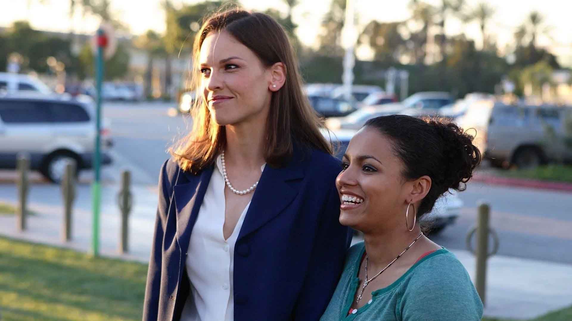 دو بازیگر اصلی فیلم Freedom Writers در کنار هم