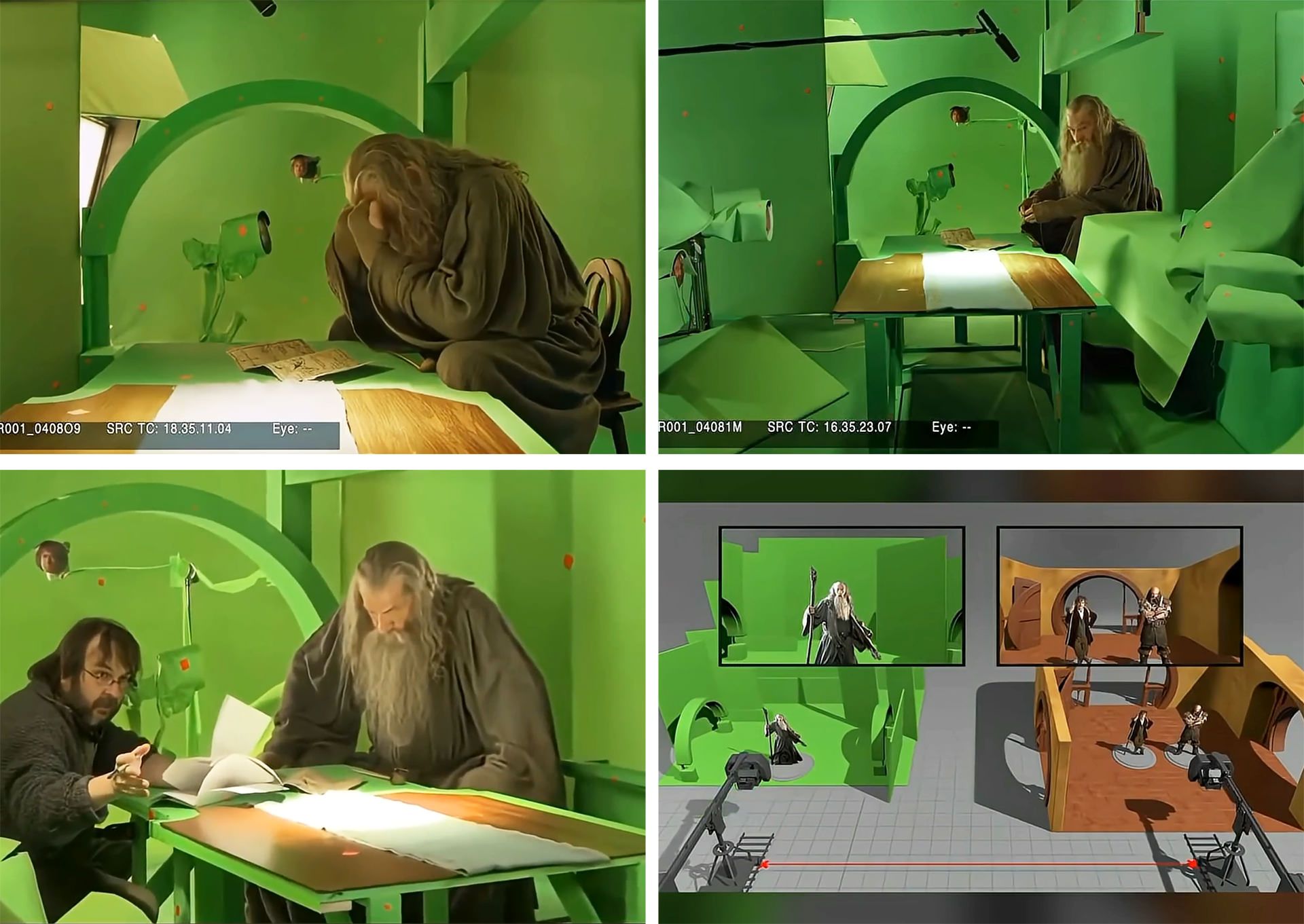 ایان مک‌کلن در پشت‌صحنه گریه می‌کند - فیلم هابیت