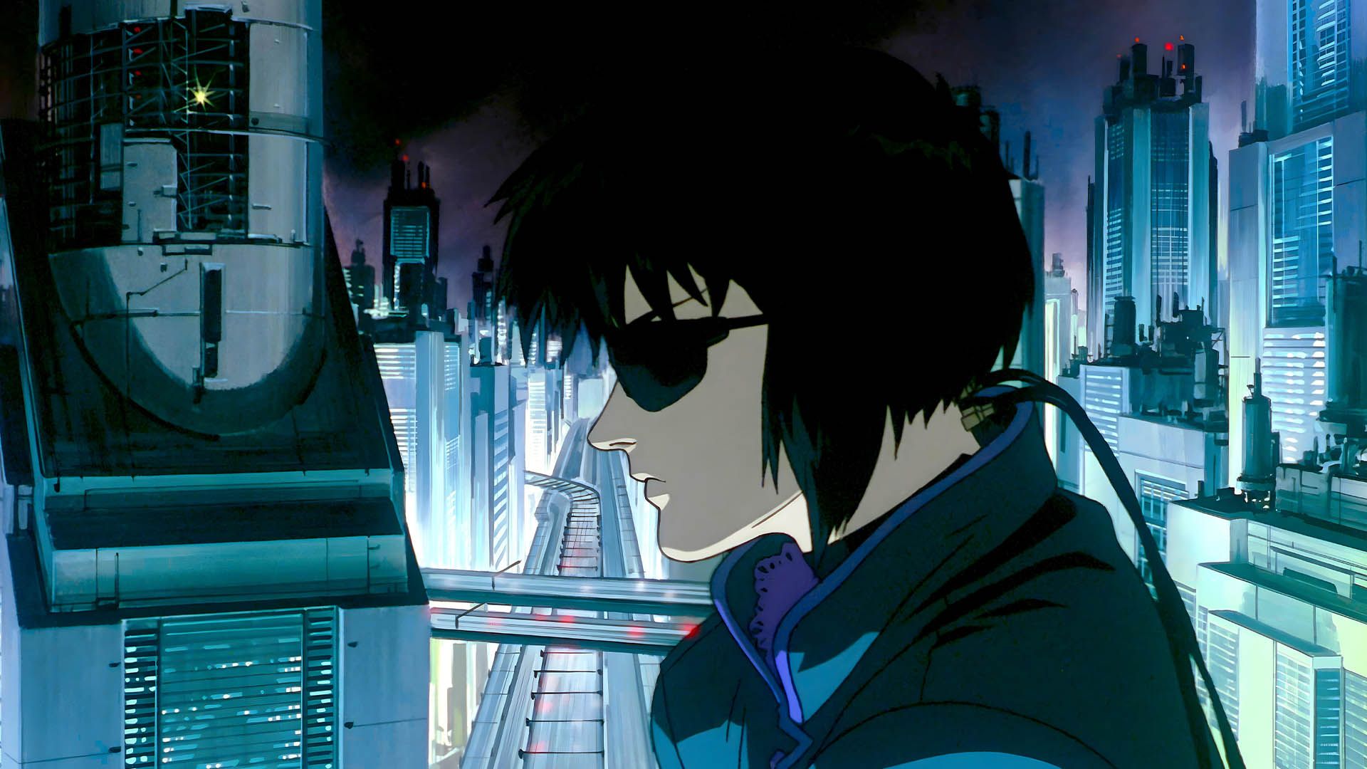 انیمه ghost in the shell