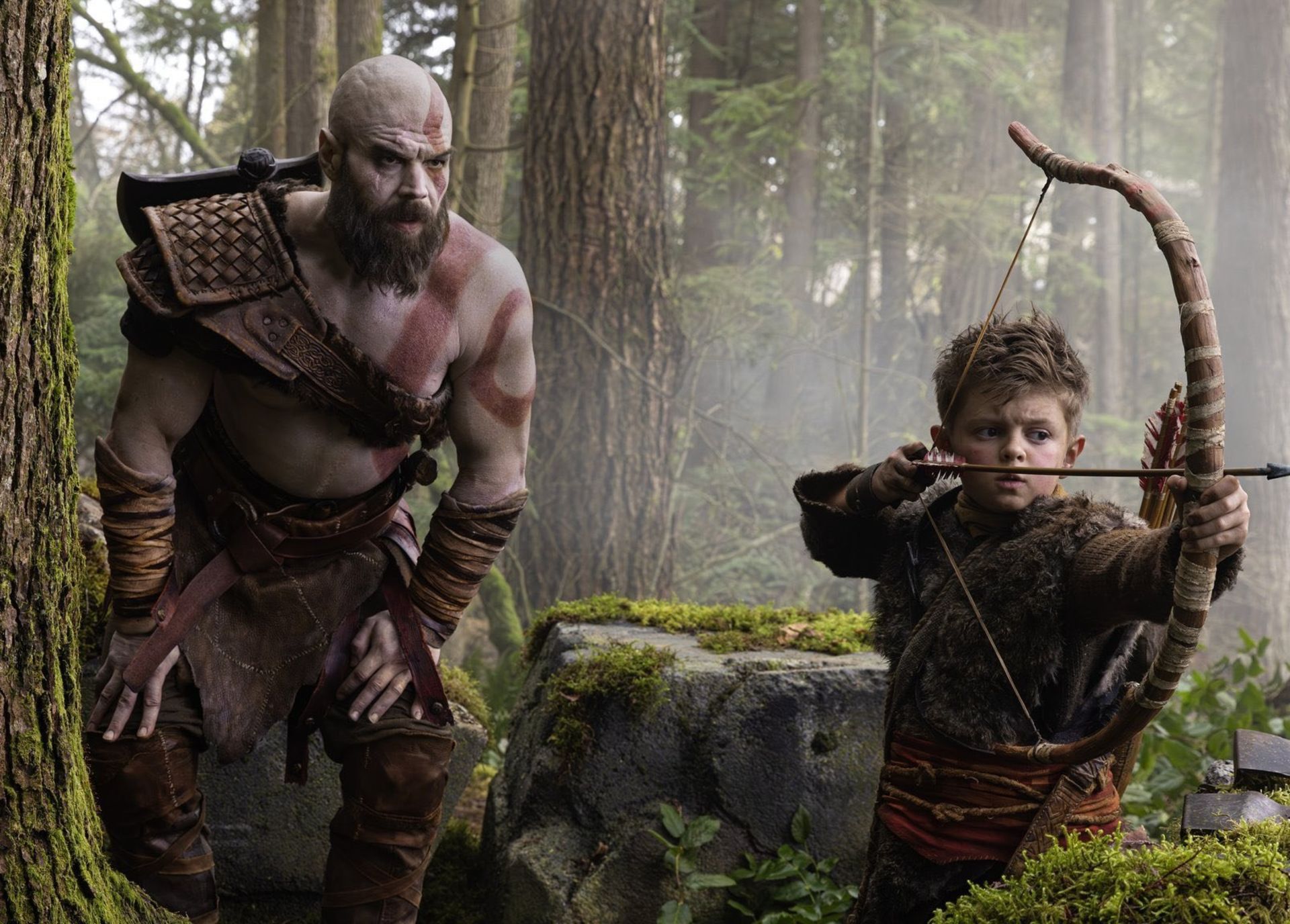 اولین تصویر از سریال God of War محصول آمازون