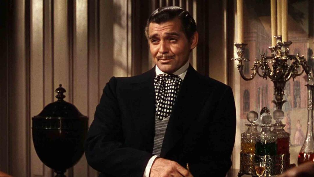 کلارک گیبل در فیلم Gone with the Wind