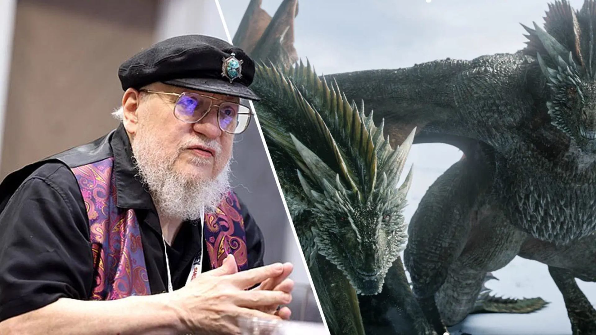 جورج آر آر مارتین خالق بازی تاج و تخت و اژدهایان گیم آف ترونز