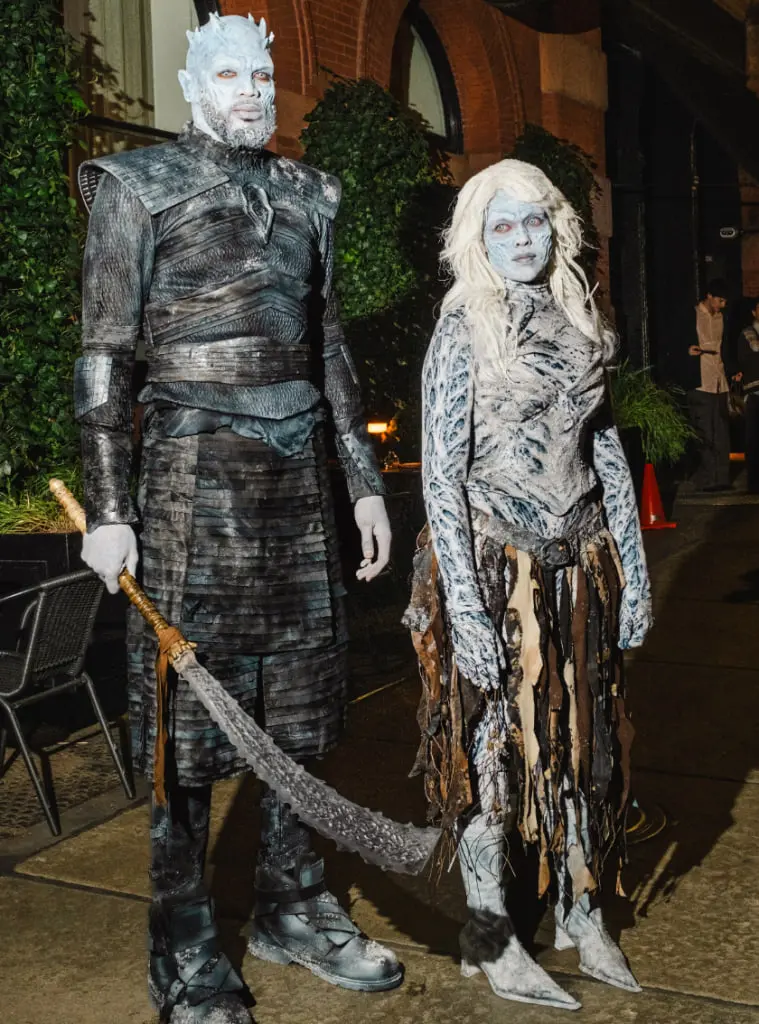 لباس هالووین با طراحی وایت واکر (White Walker) از سریال بازی تاج و تخت
