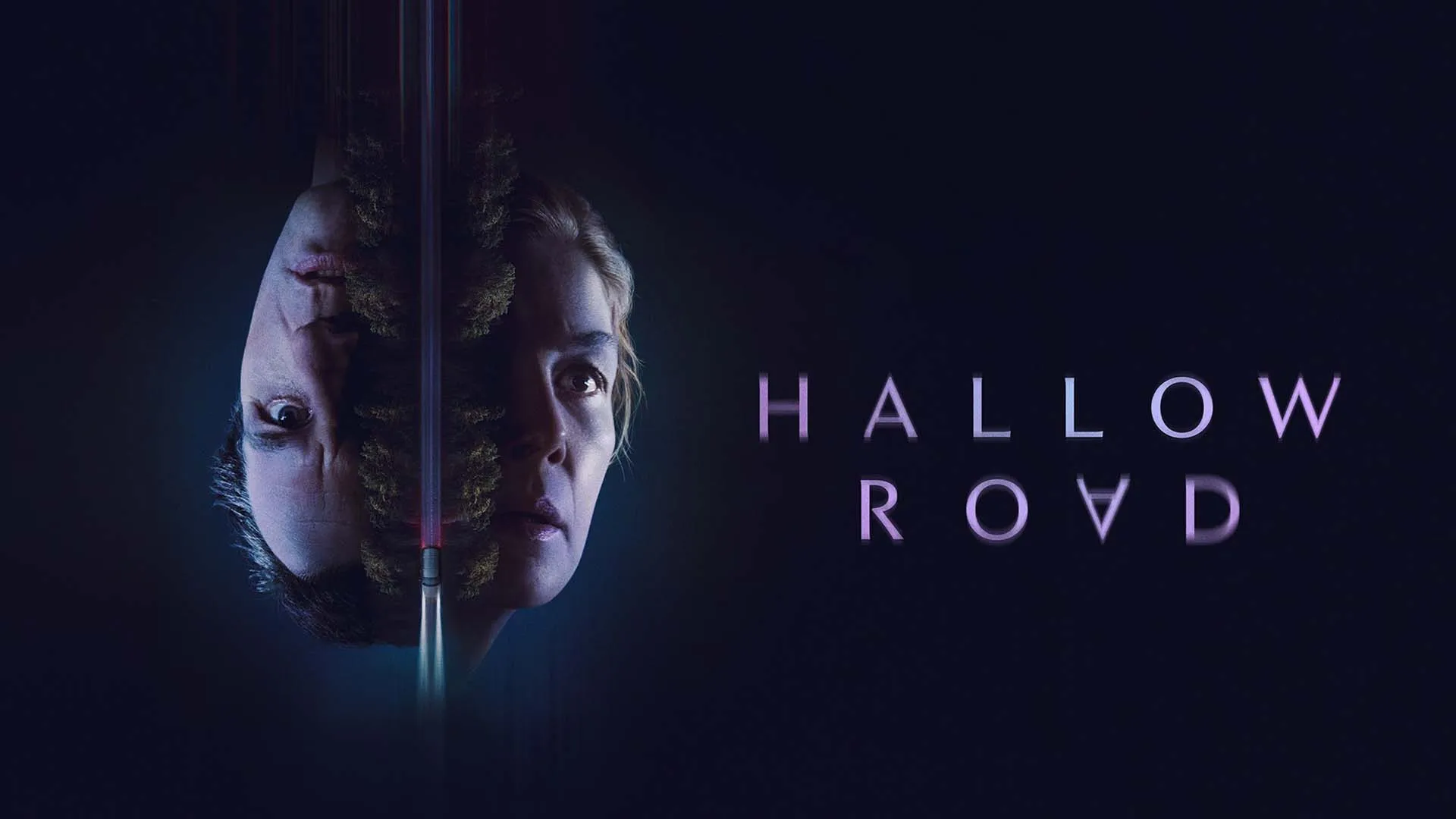 رزمند پایک و متیو ریس در پوستر اصلی فیلم Hallow Road