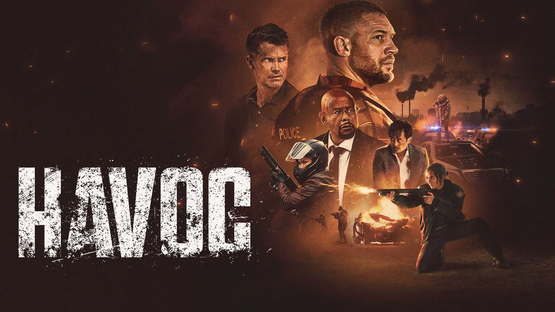 فیلم havoc با بازی تام هاری