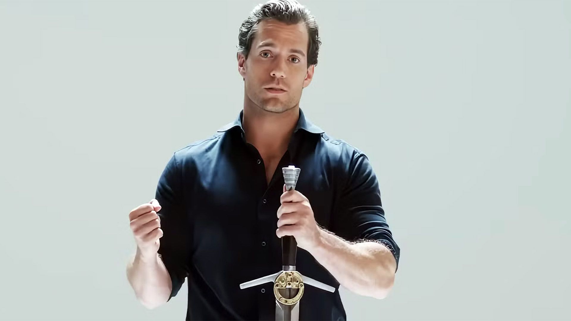 هنری کویل با شمشیر فیلم Highlander