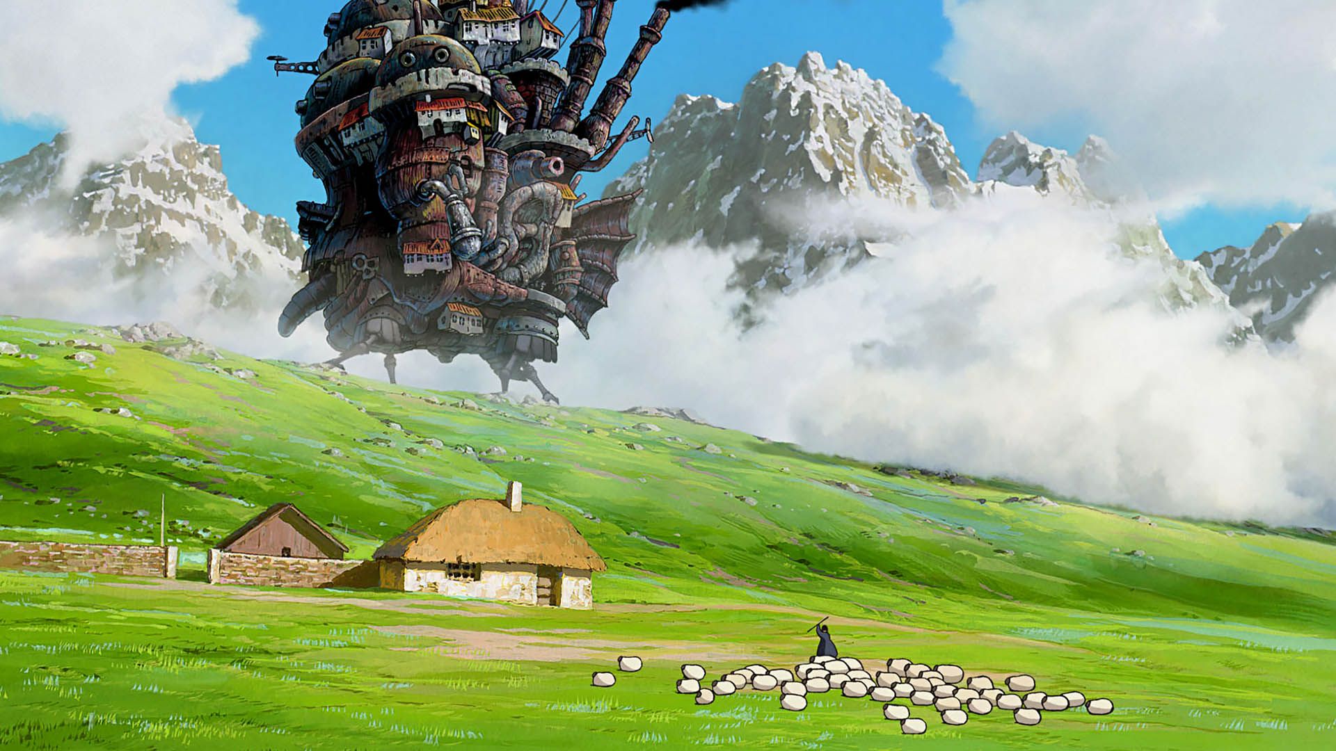 انیمه howls moving castle