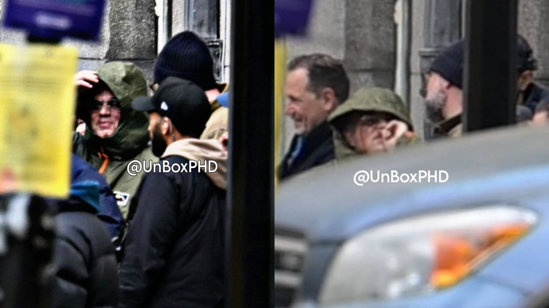 مارک رافلو در ست فیلمبرداری مرد عنکبوتی ۴