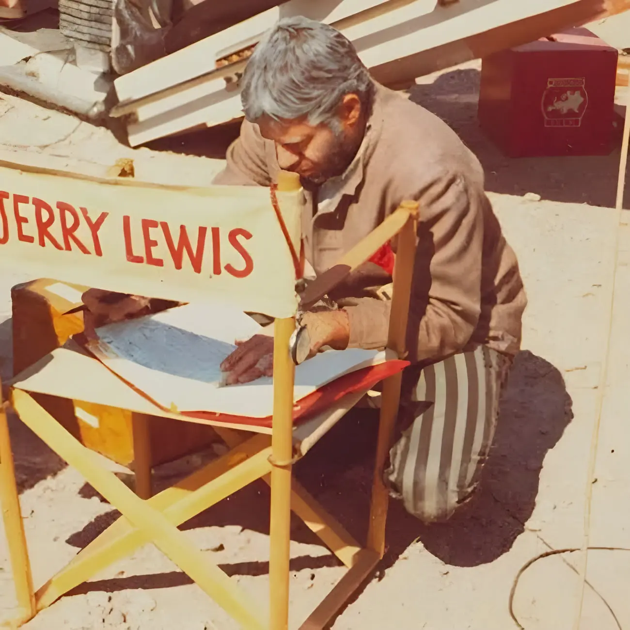 جری لویس (Jerry Lewis) در فیلم روزی که دلقک گریه کرد  