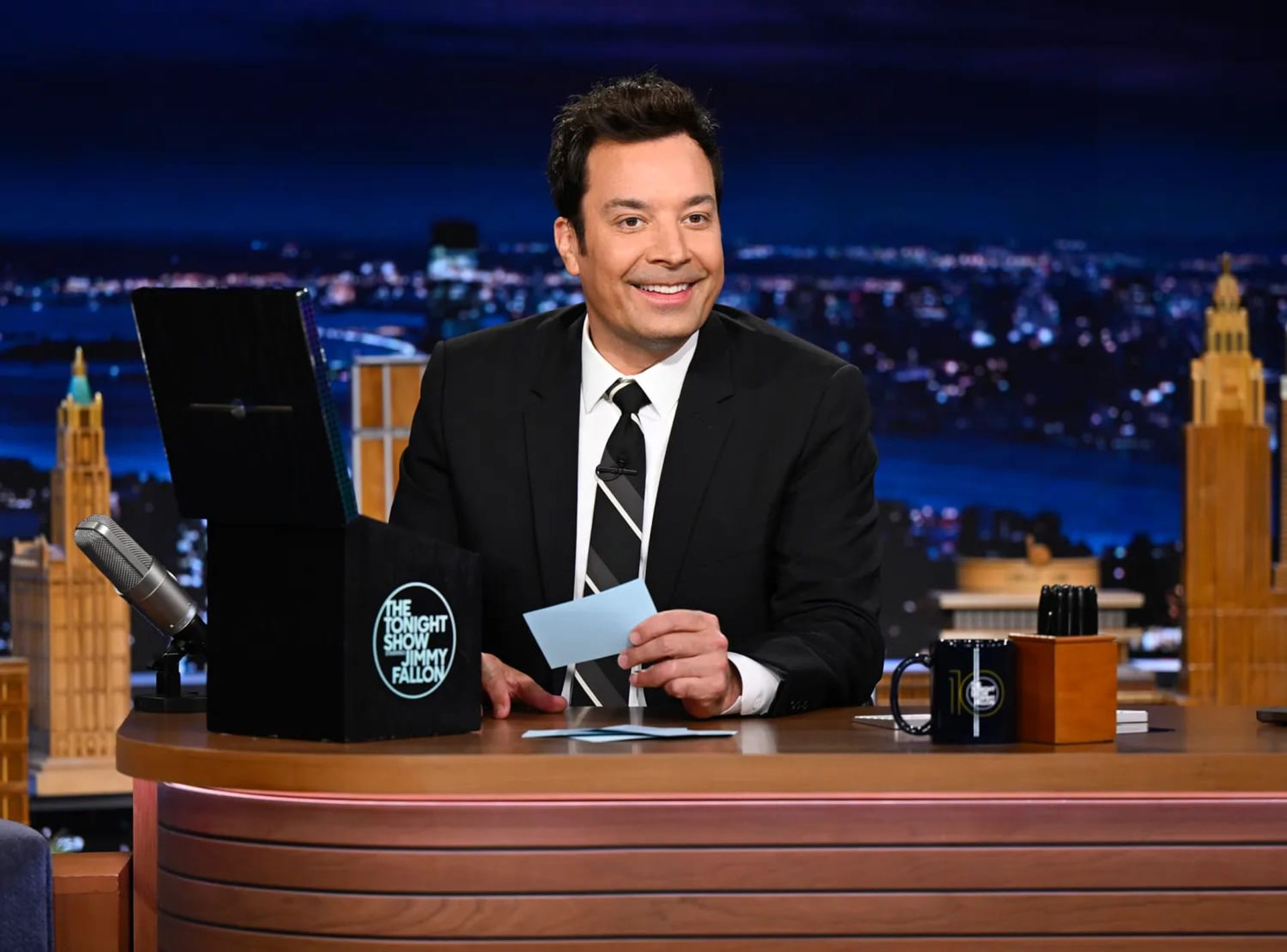 جیمی فلن در برنامه The Tonight Show