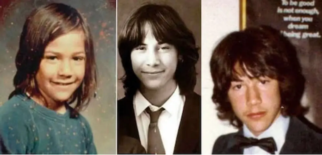 مجموعه عکس‌های دوران کودکی و نوجوانی کیانو ریوز (Keanu Reeves)