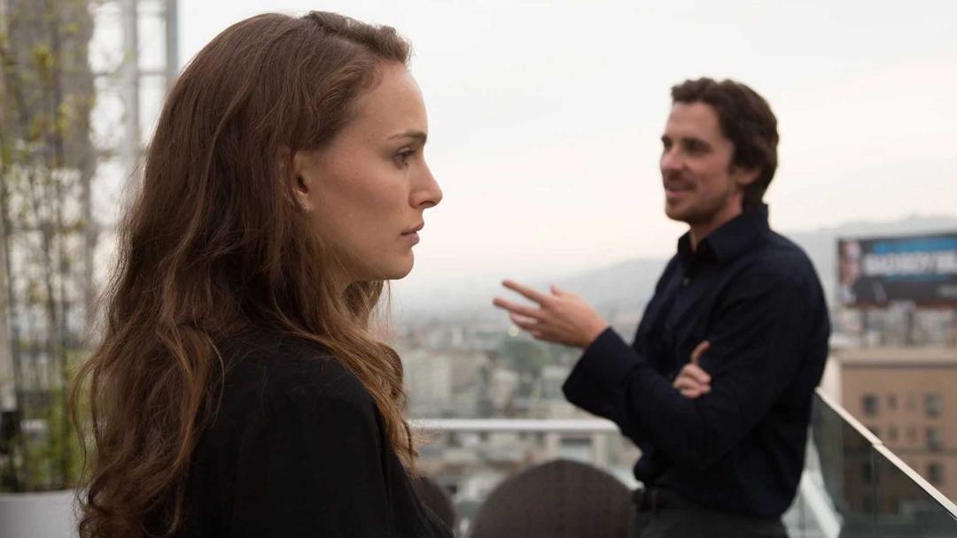 ناتالی پورتمن و کریستین بیل در فیلم Knight of Cups