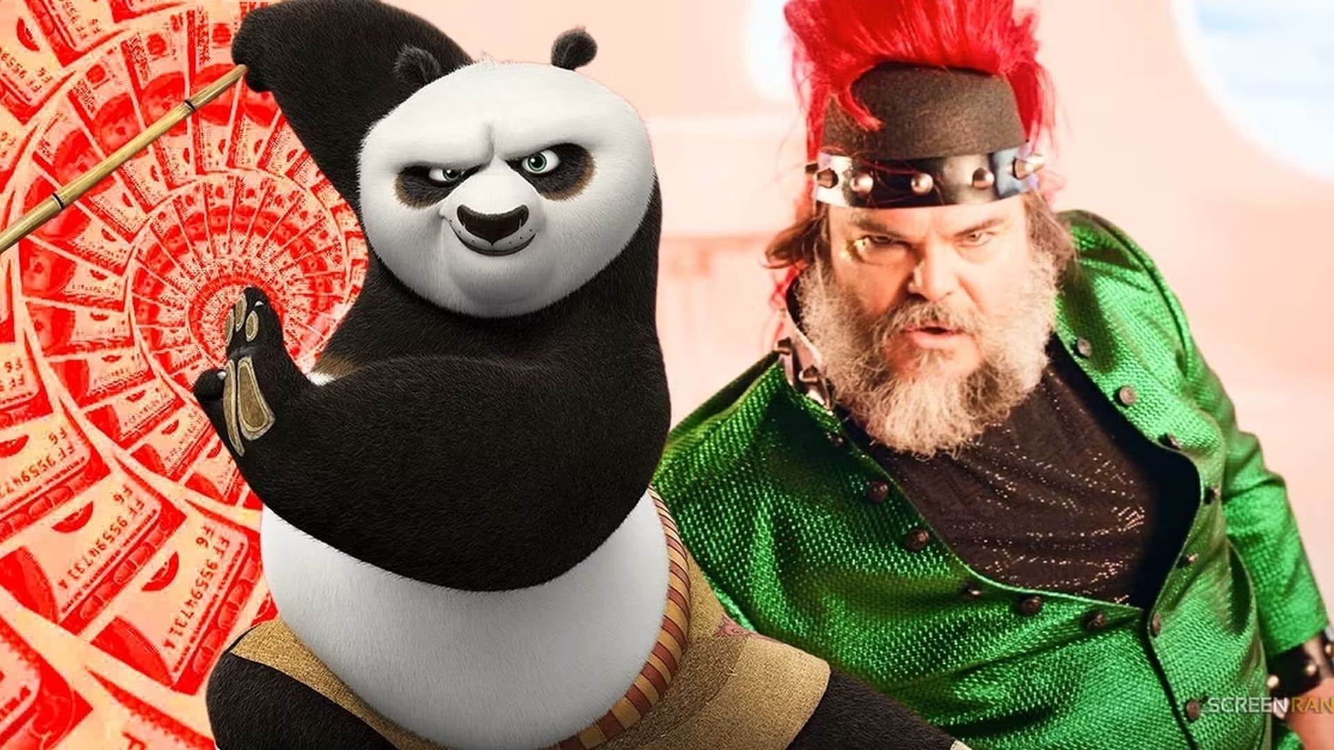 جک بلک و پاندای کونگ فو کار