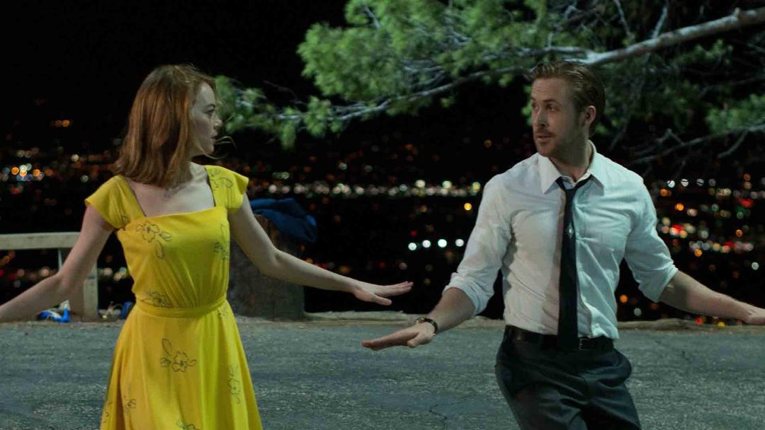 رقصیدن رایان گاسلینگ و اما استون در فیلم La La Land