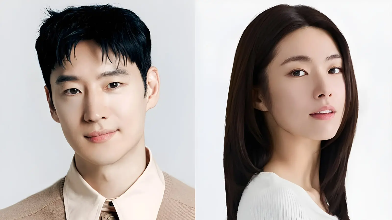 چهره‌های بازیگران لی جائه هون (Lee Jae Hoon) و ها یونگ (Ha Young) در قاب تصویر