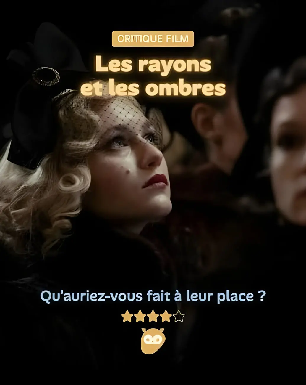 بازیگر زن در صحنه فیلم Les rayons et les ombres (Les rayons et les ombres)