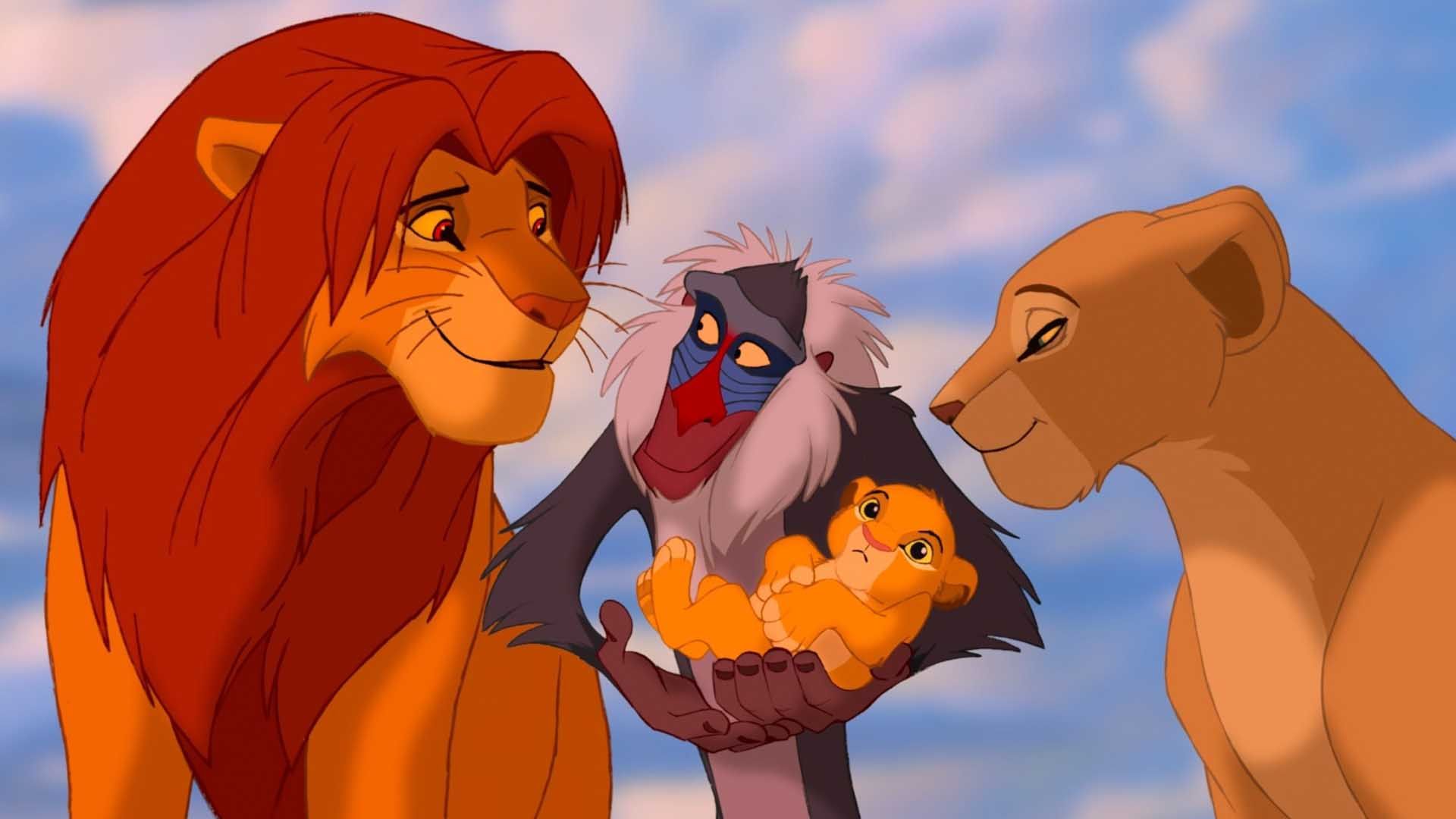 کاراکترهای اصلی مختلف انیمیشن Lion King در کنار هم