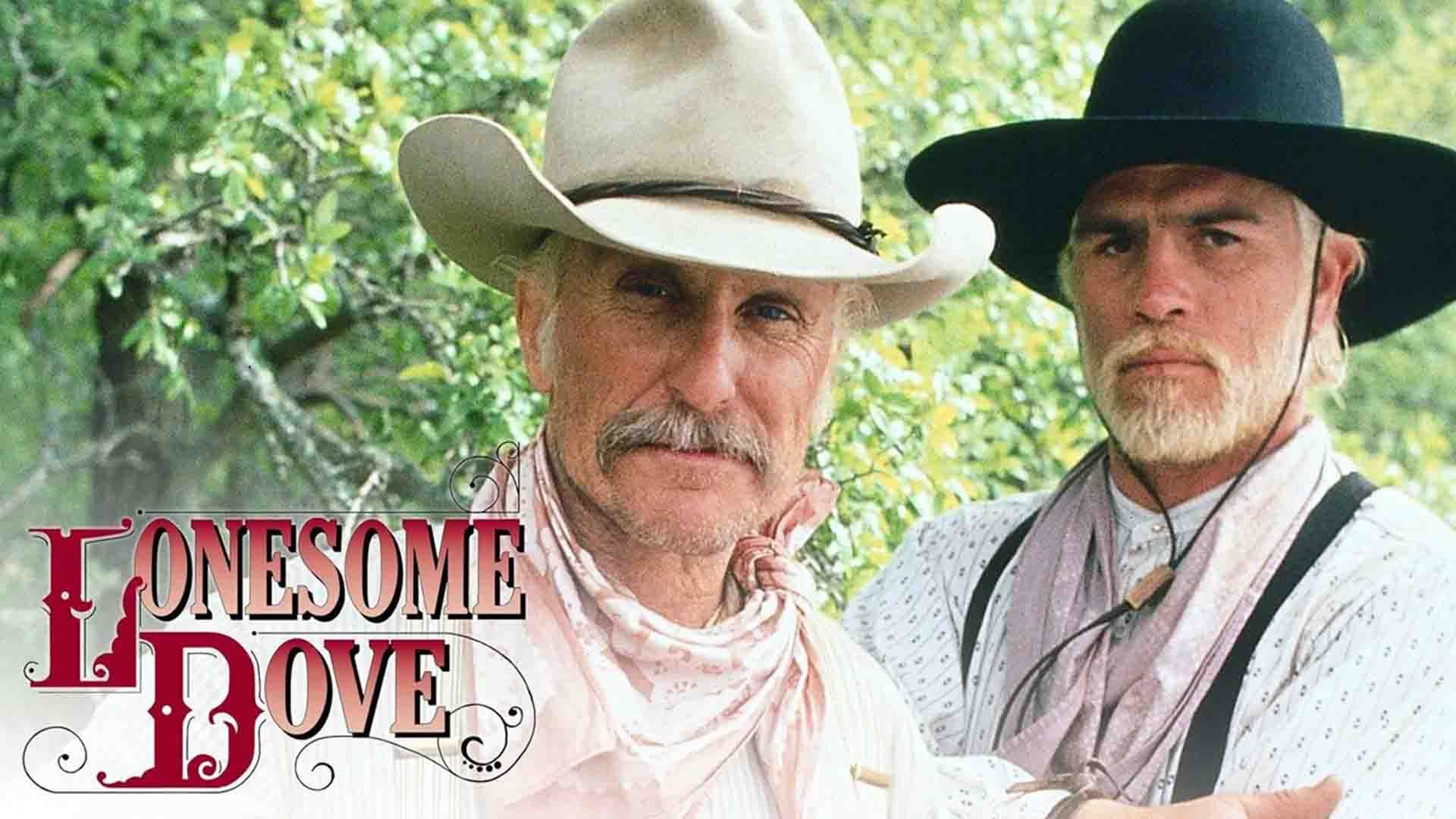 دو بازیگر اصلی سریال Lonesome Dove