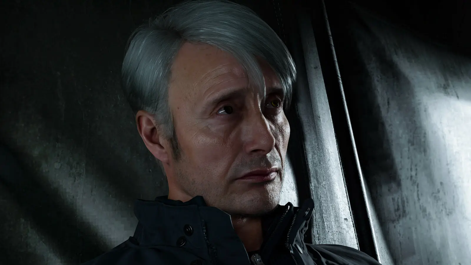 چهره مدس میکلسن (Mads Mikkelsen) در نقش شخصیت آرچر در بازی Call of Duty
