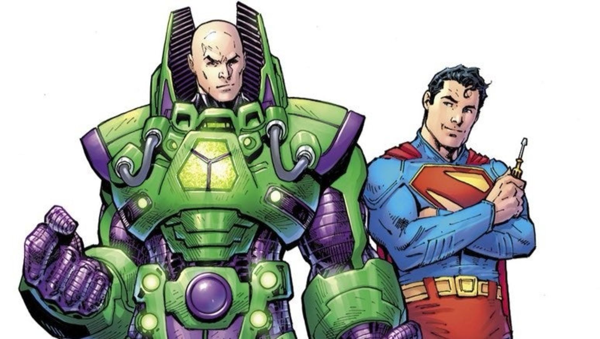 کمیک سوپرمن و لکس لوتر