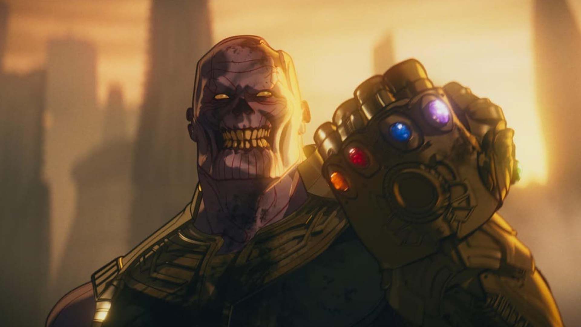 تانوس زامبی شده در سریال Marvel Zombies