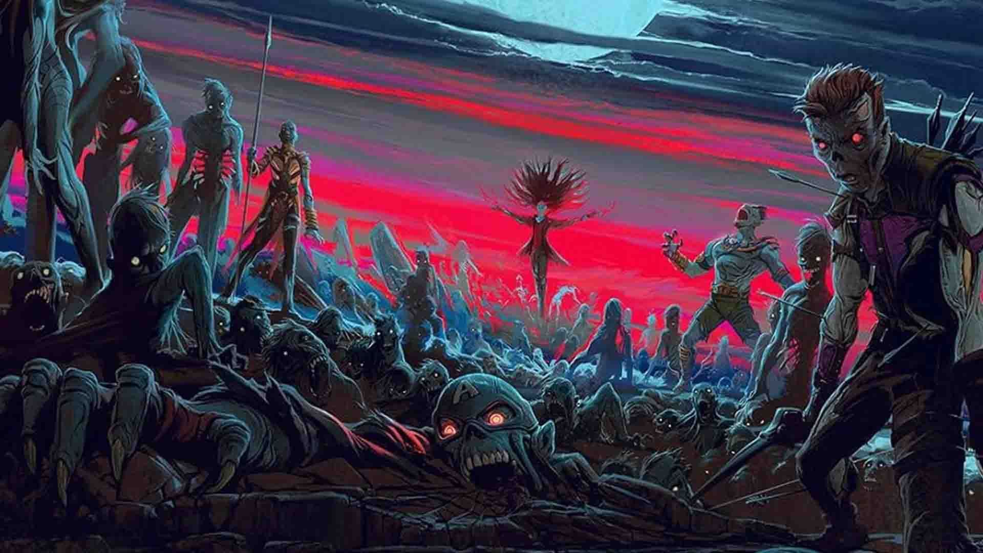 کاراکترهای زامبی شده مختلف مارول در انیمیشن سریالی Marvel Zombies