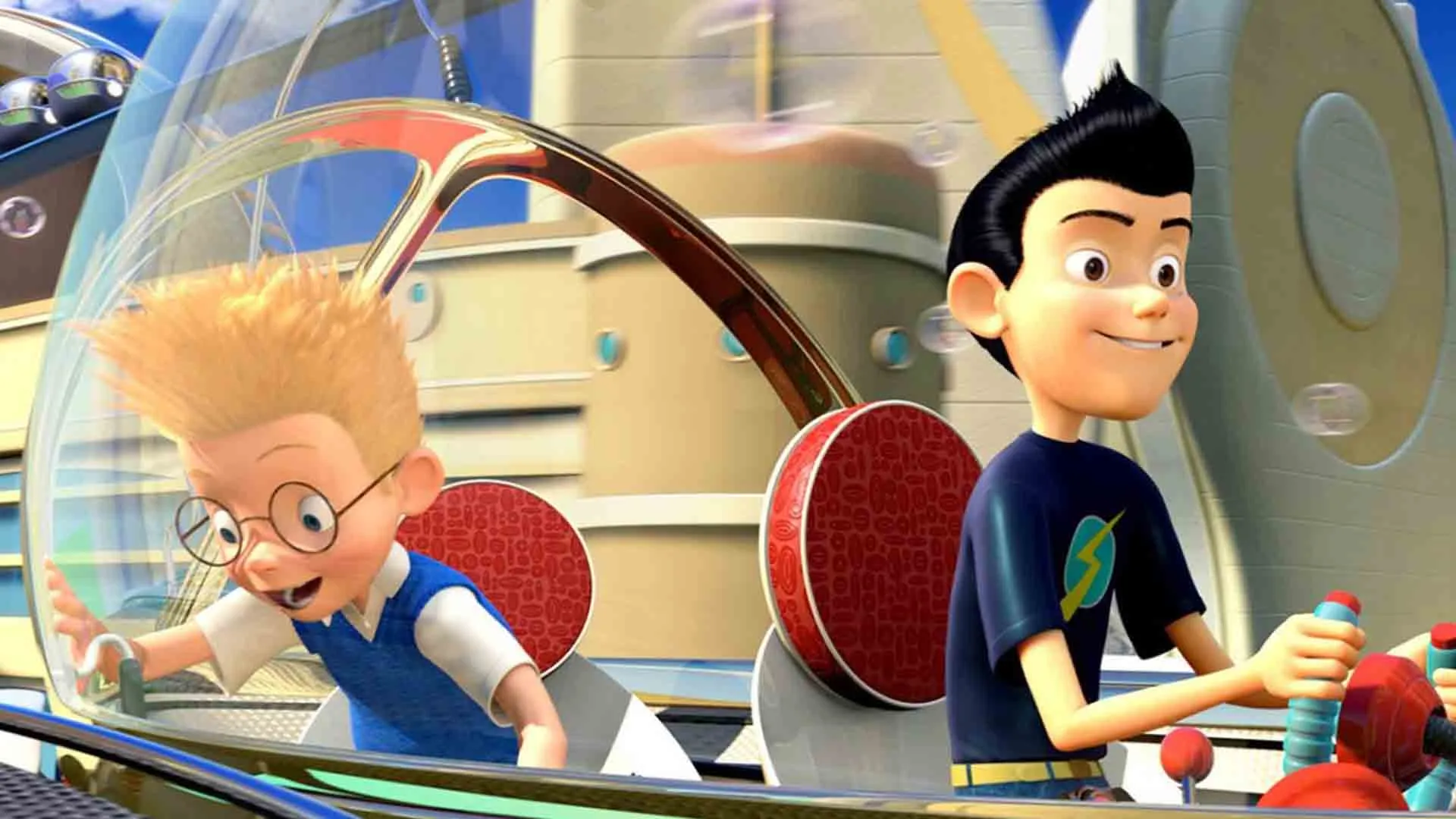 کاراکتر لوئیس و ویلبر رابینسون در انیمیشن Meet The Robinsons