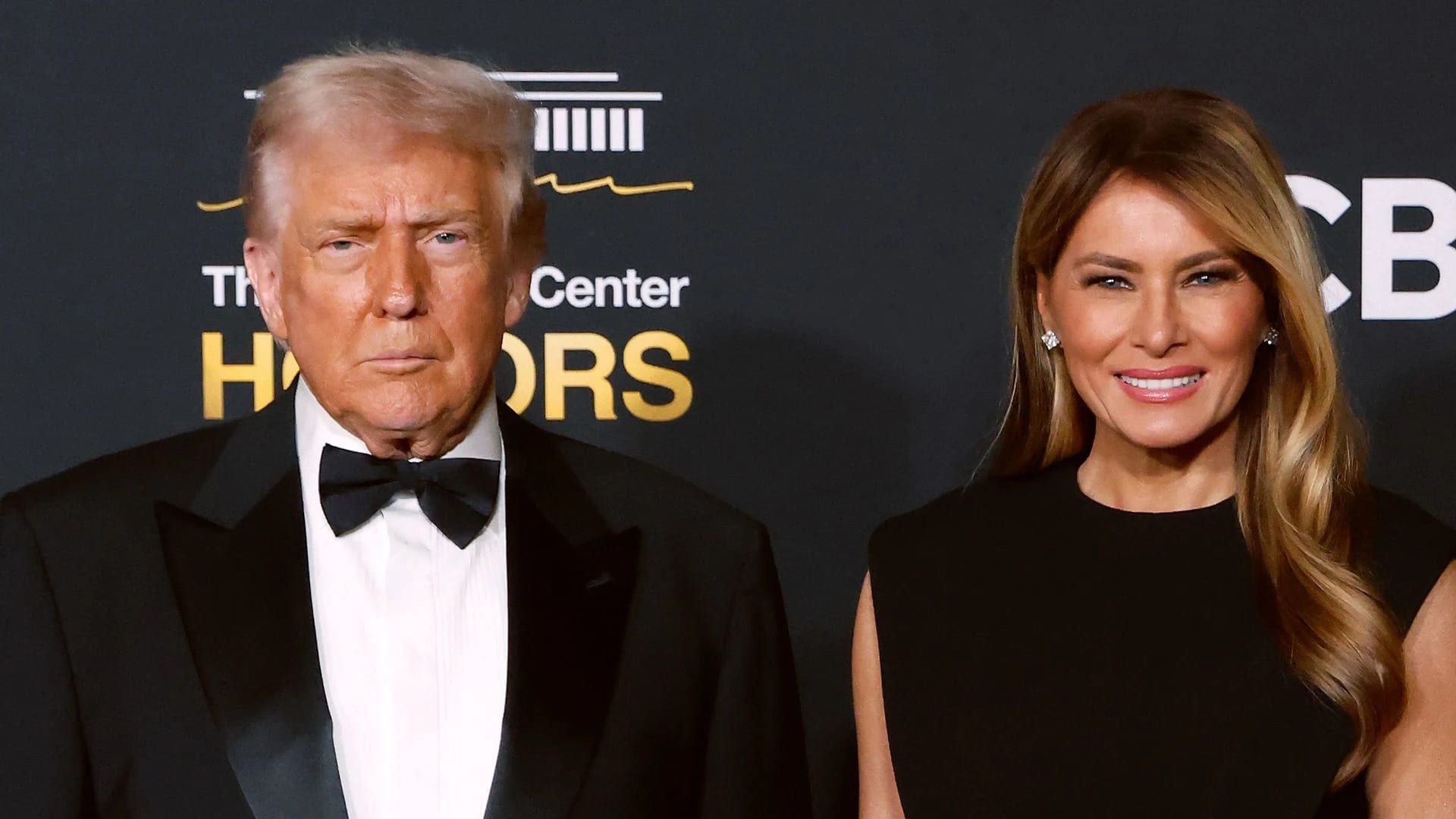 ملانیا و دونالد ترامپ در افتتاحیه مستند Melania