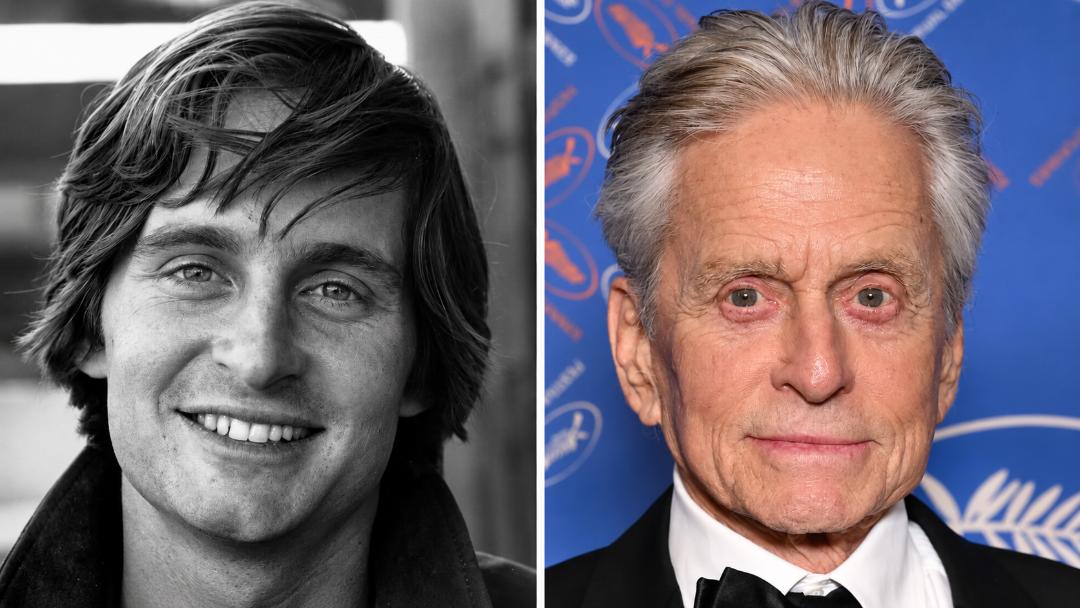 مایکل داگلاس (Michael Douglas) در دو نمای مجزا