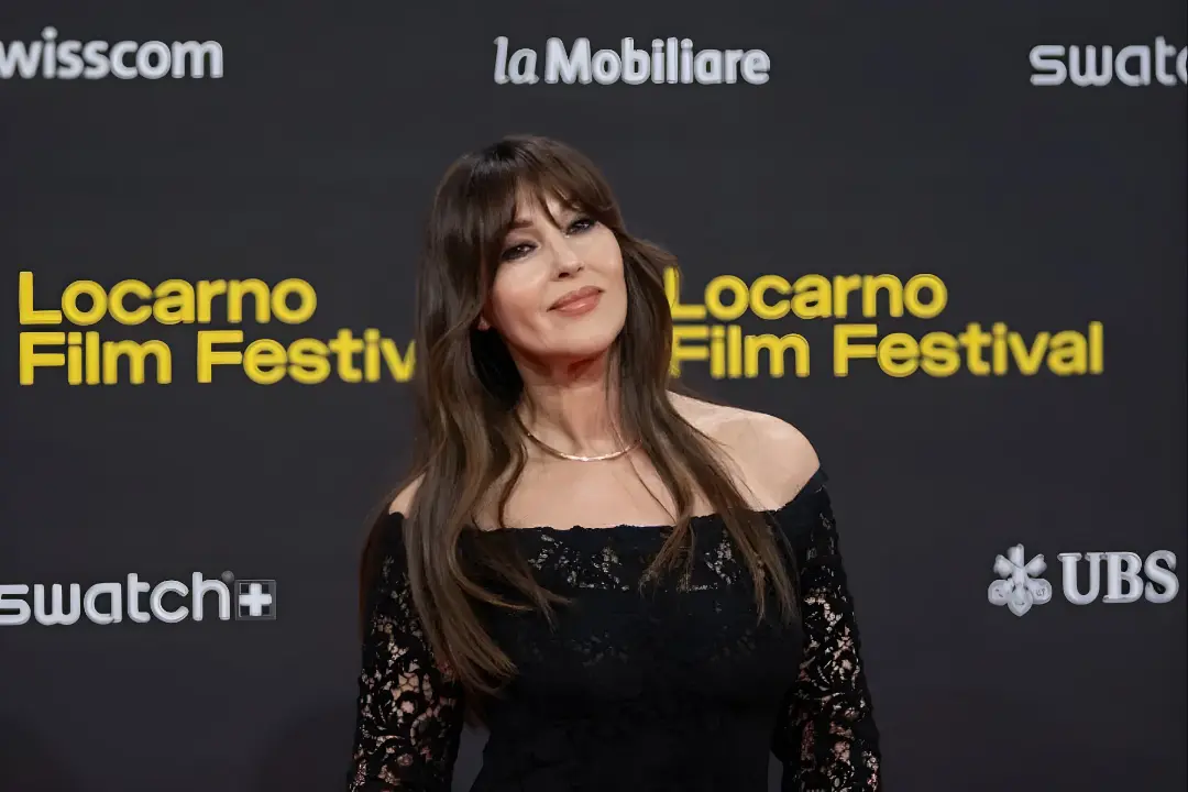 مونیکا بلوچی (Monica Bellucci) در مراسم جشنواره فیلم لوکارنو