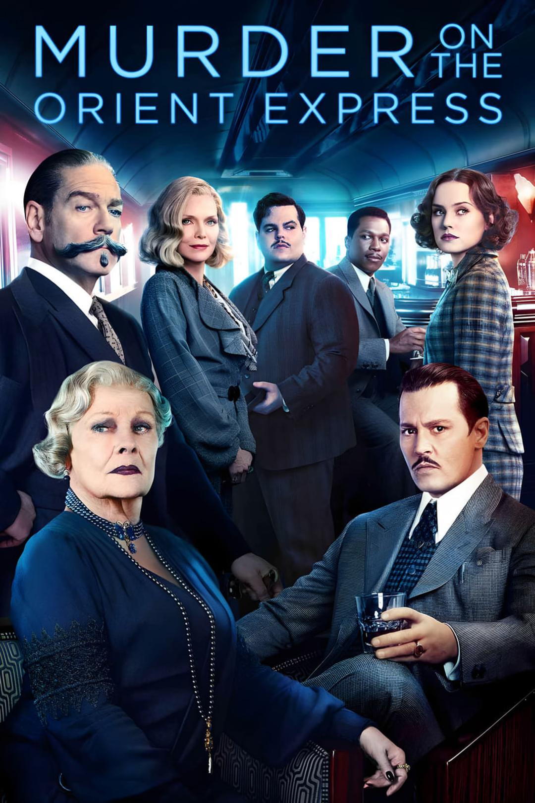 بازیگران فیلم قتل در قطار اورینت اکسپرس (Murder on the Orient Express) در قاب پوستر