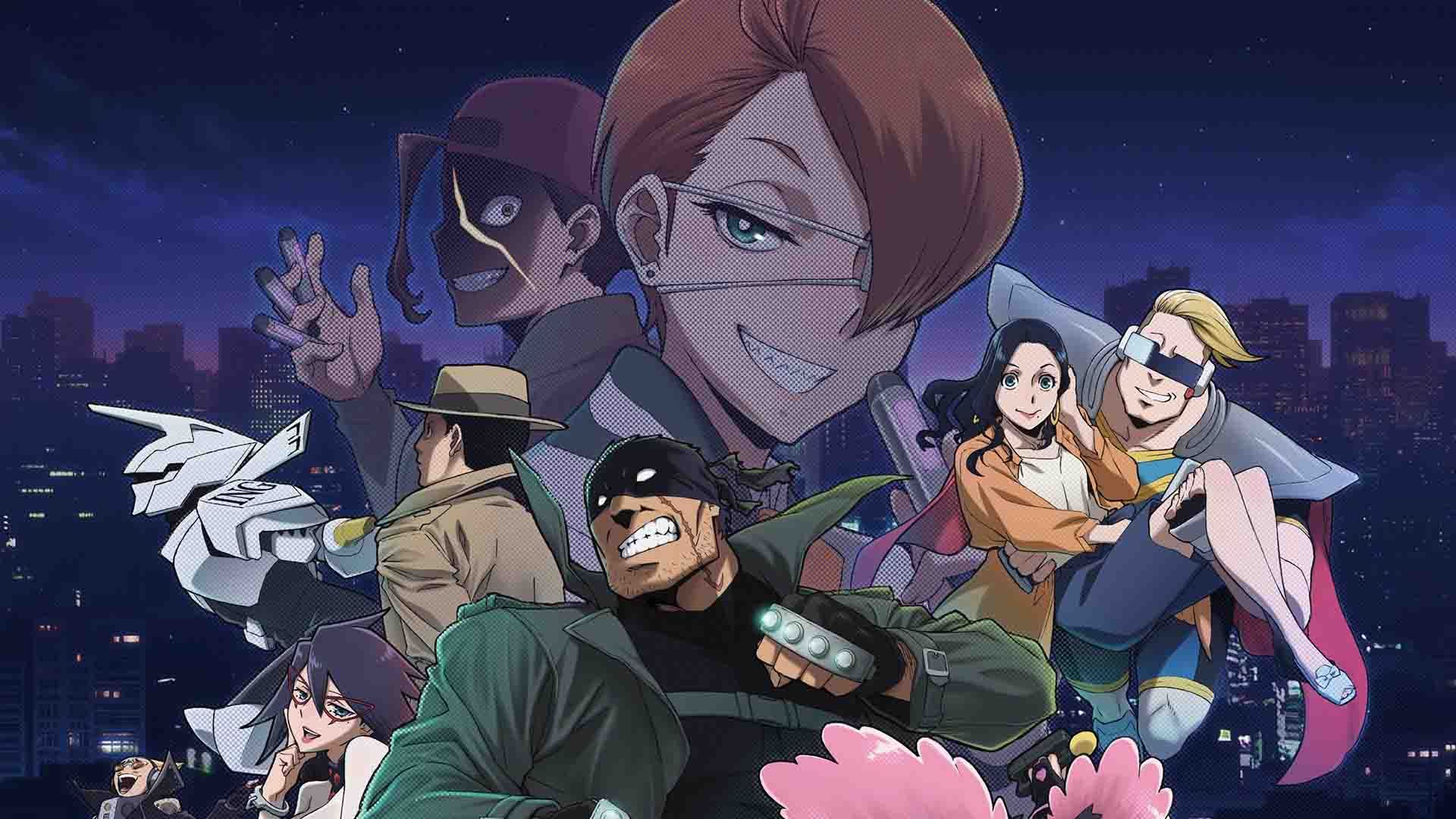 کاراکترهای مختلف فصل دوم انیمه My Hero Academia: Vigilantes