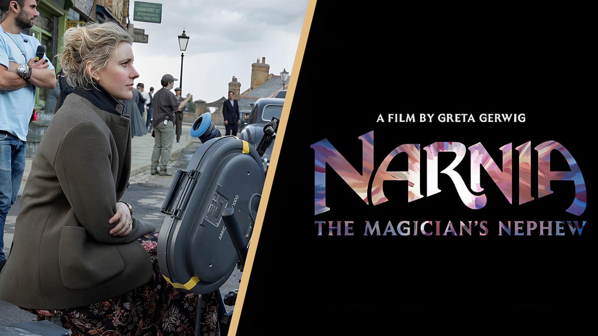 لوگوی فیلم نارنیا (Narnia) با عنوان The Magician's Nephew