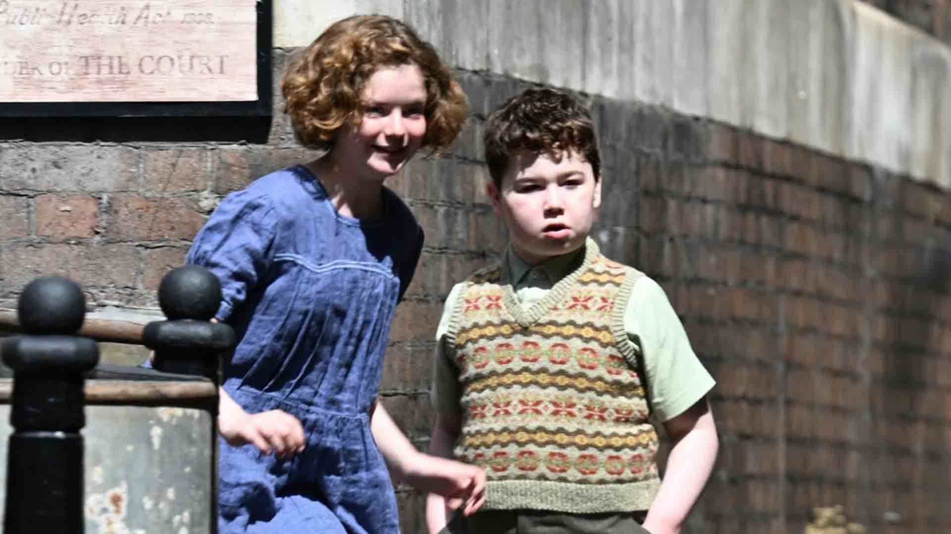 دو بازیگر نوجوان و کودک فیلم Narnia: The Magician's Nephew