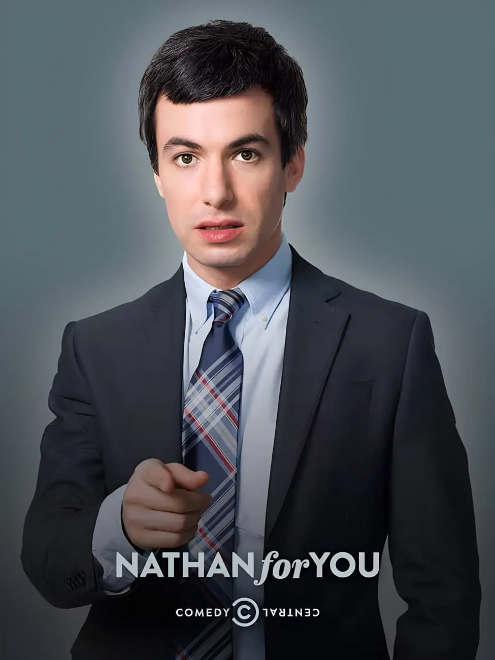 ناتان فیل (Nathan Fielder) در پوستر مستند ناتان برای شما (Nathan for You)