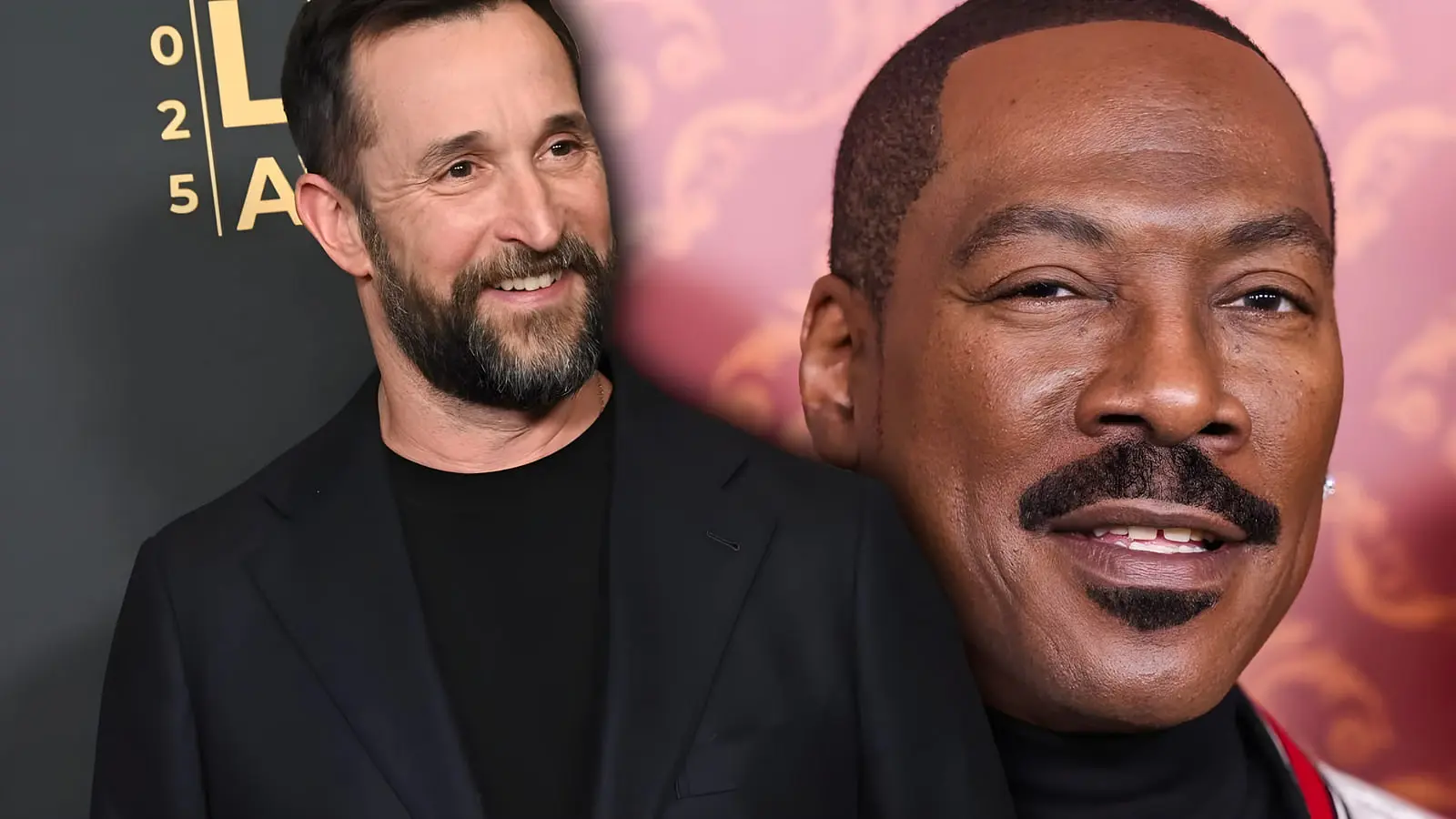 چهره‌های نوآ وایلی (Noah Wyle) و ادی مورفی (Eddie Murphy) در یک مراسم رسمی