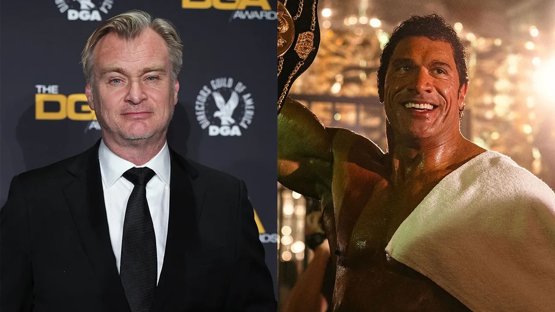 کریستوفر نولان و دواین راک جانسون