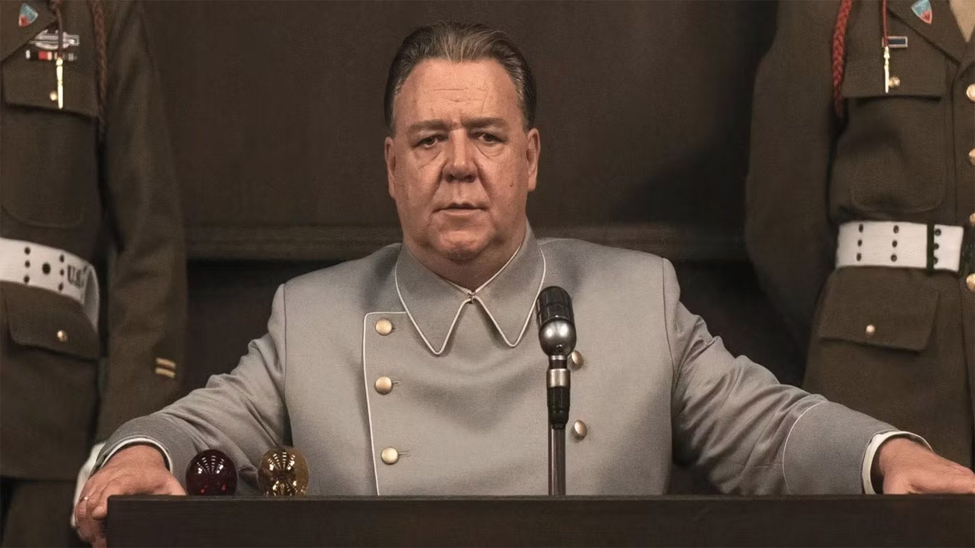 راسل کرو در نقش هرمان گورینگ | تصویر جدیدی از فیلم «نورنبرگ» منتشر شد