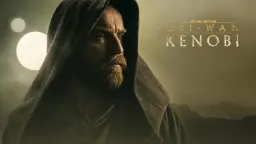 اوبی وان کنوبی (Obi-Wan Kenobi) با ردای قهوه‌ای در فضای جنگ ستارگان