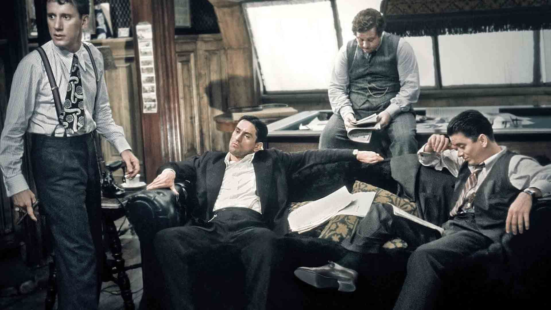 رابرت دنیرو و دیگر بازیگران فیلم Once Upon a Time in America