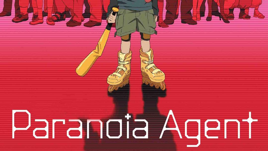 شخصیت اصلی انیمه سریالی Paranoia Agent همراه با یک چوب بیسبال