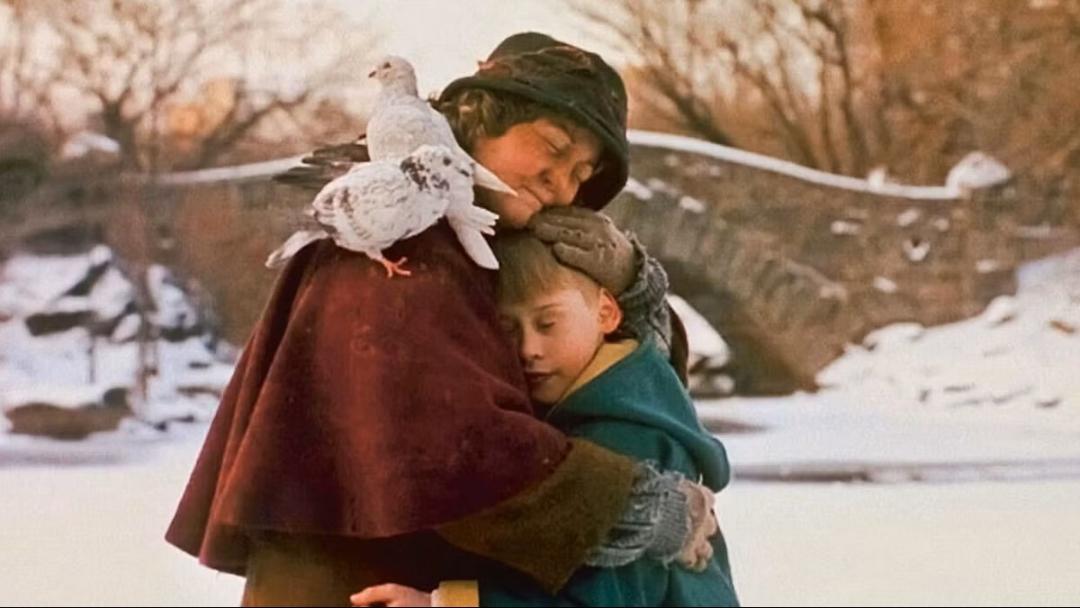 بانوی کبوترها در Home Alone
