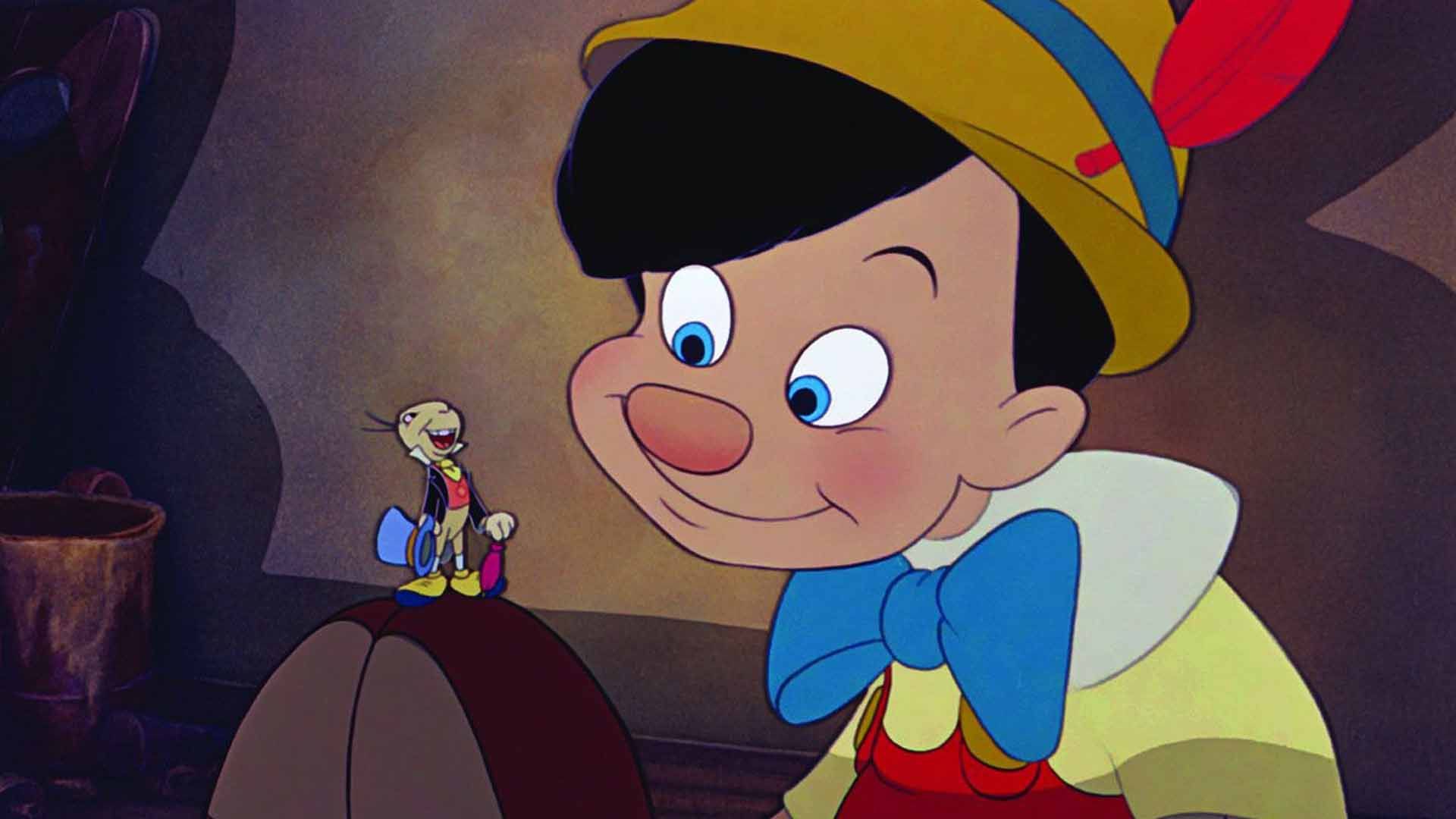 پینوکیو و لمپ‌ویک در انیمیشن Pinocchio