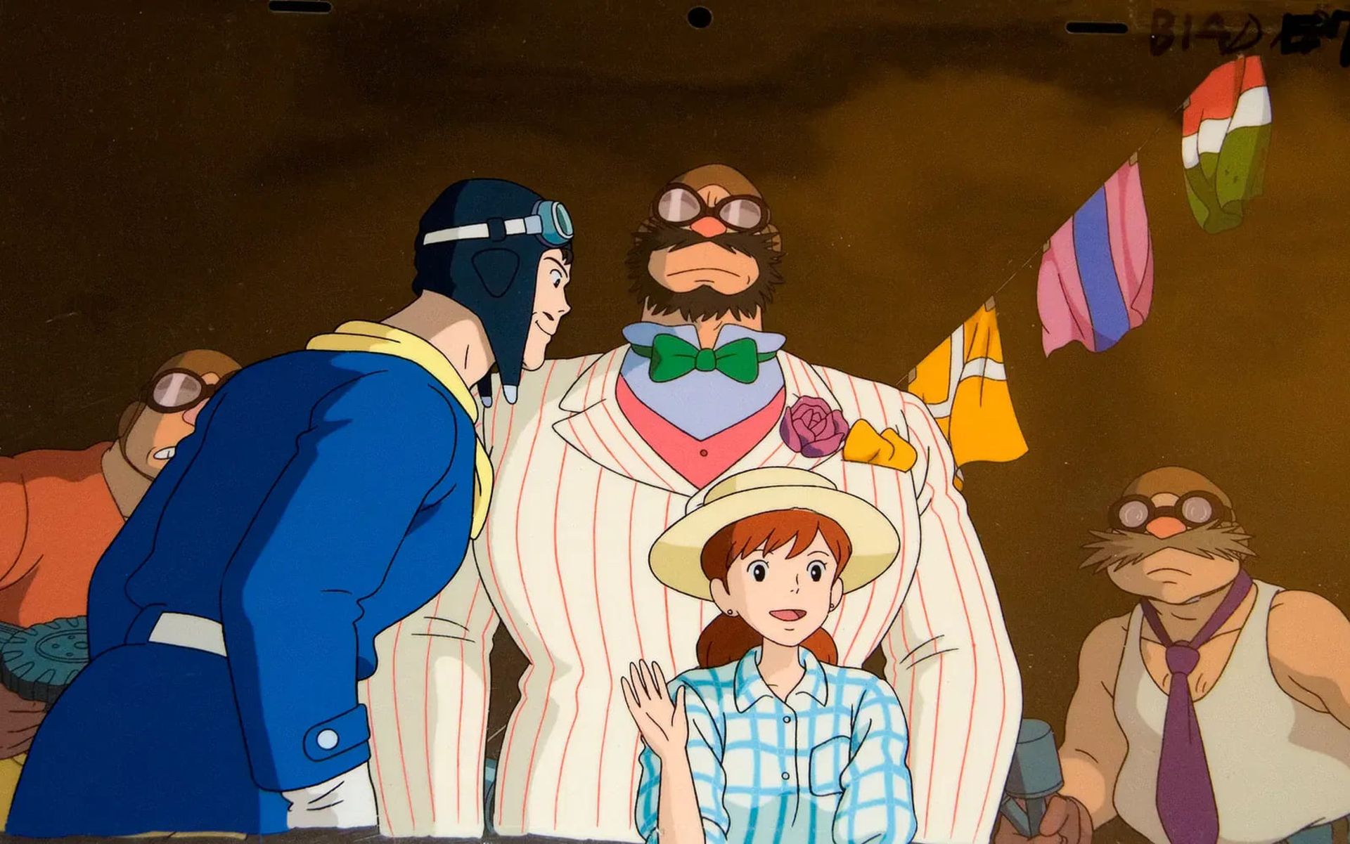 شخصیت‌های انیمه پورکو روسو در کنار هم