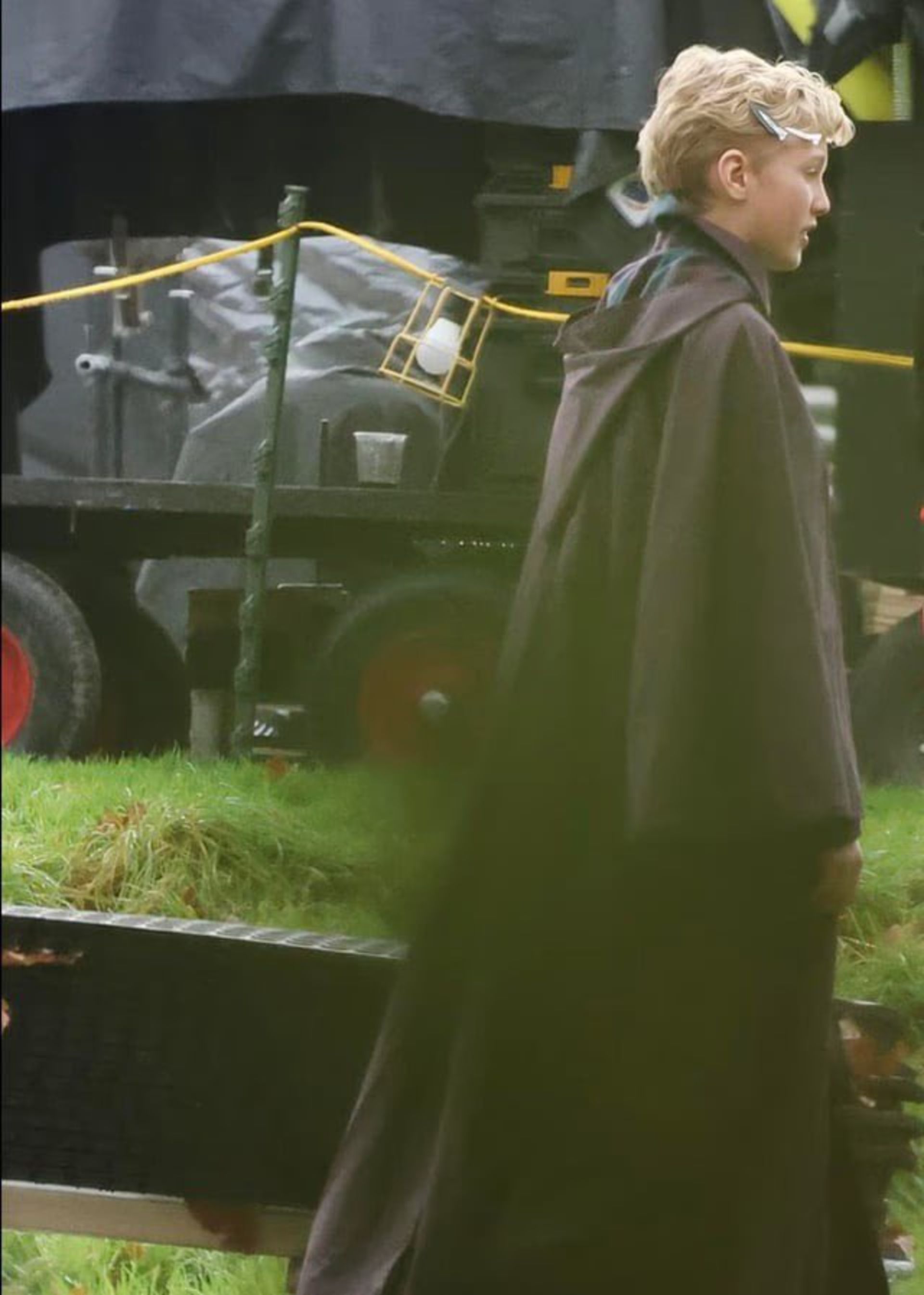 دراکو مالفوی جدید در پشت صحنه سریال هری پاتر